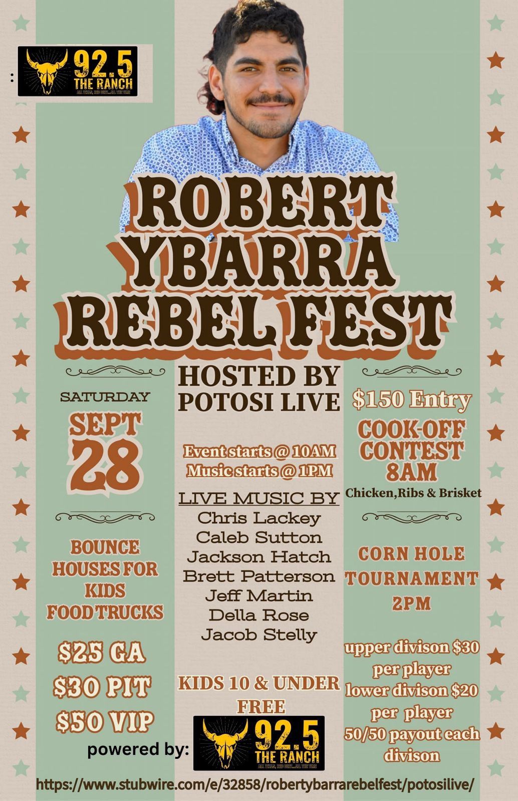 Robert Ybarra Rebel Fest 2024 