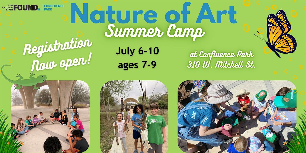 Nature of Art Camp, Week 1: Ages 7-9 (July 6-10)
