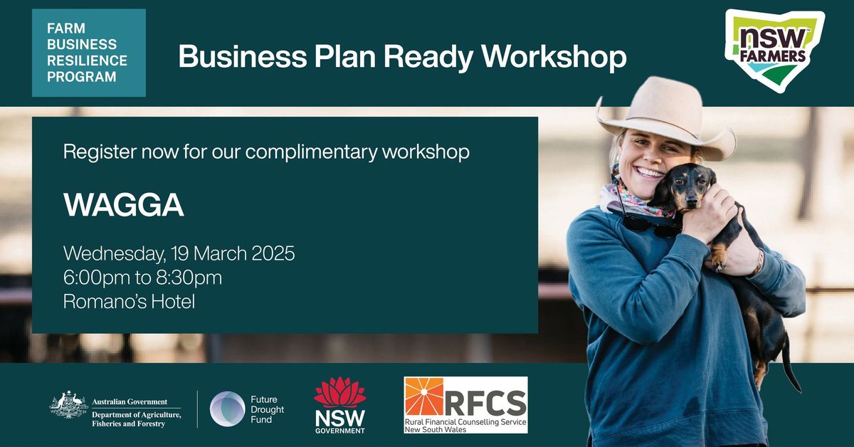 Business Plan Ready - Wagga