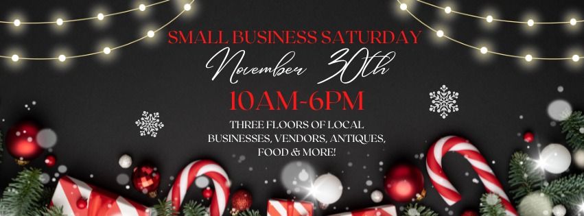 Small Business Saturday at Patterson Block 