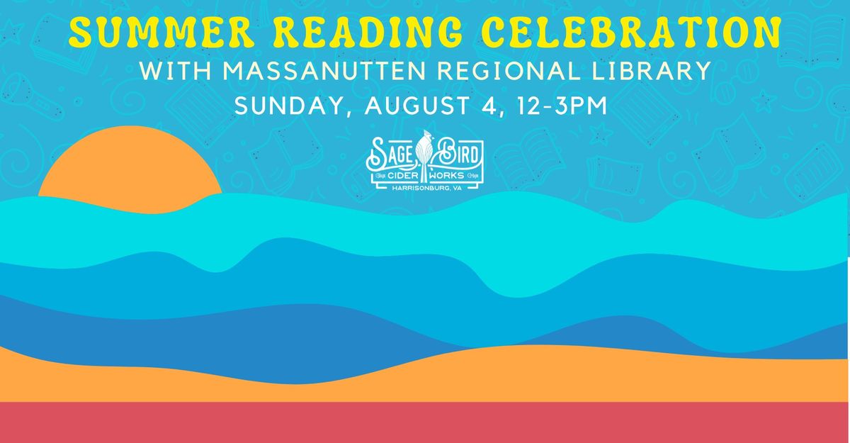 Summer Reading Celebration at Sage Bird Ciderworks with MRL!