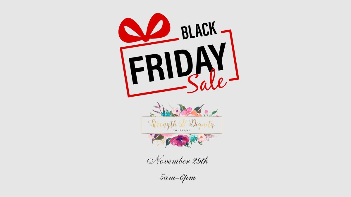 Black Friday Sales Event