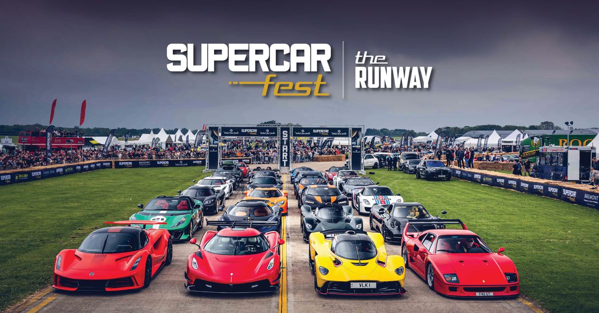 Supercar Fest the Runway 2025