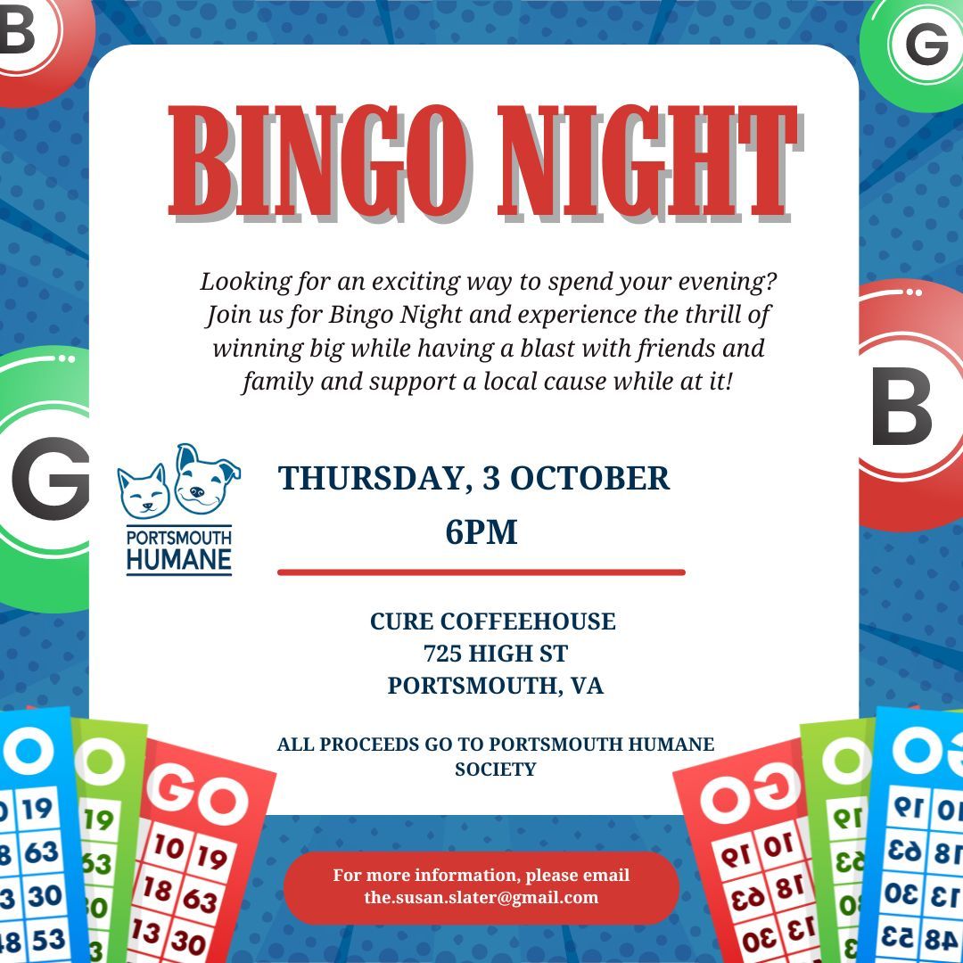 Charity Bingo Night