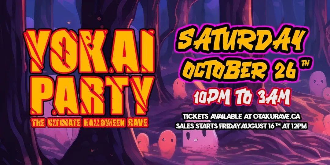 Yokai Party - The Ultimate Halloween Rave for Otakus & Geeks