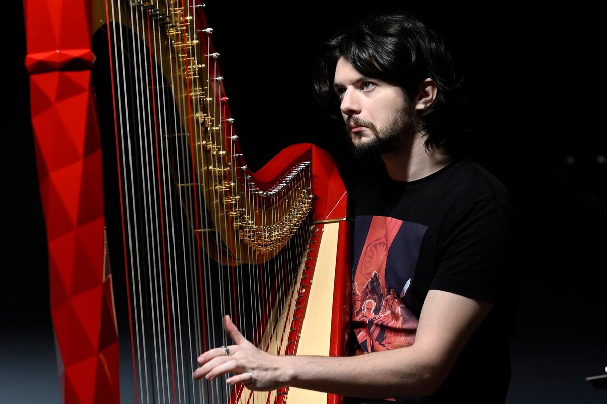 Harpist Benjamin Creighton Griffiths