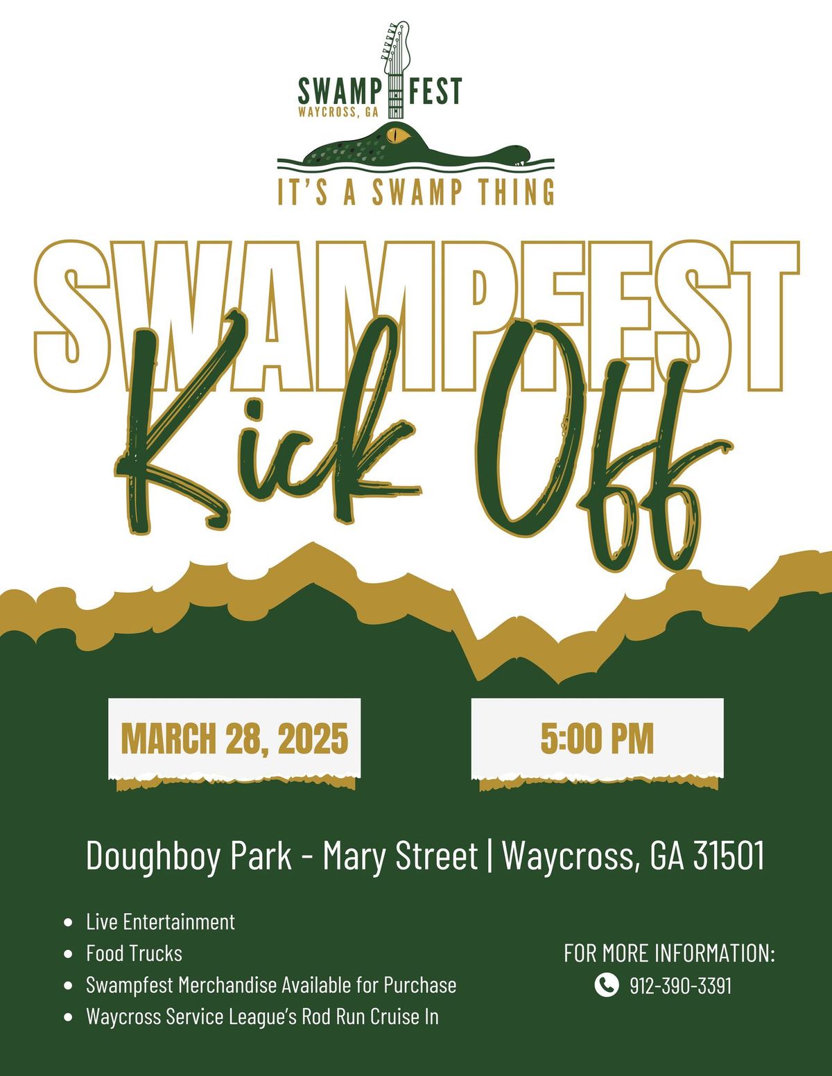 2nd Annual Swampfest Kick Off 