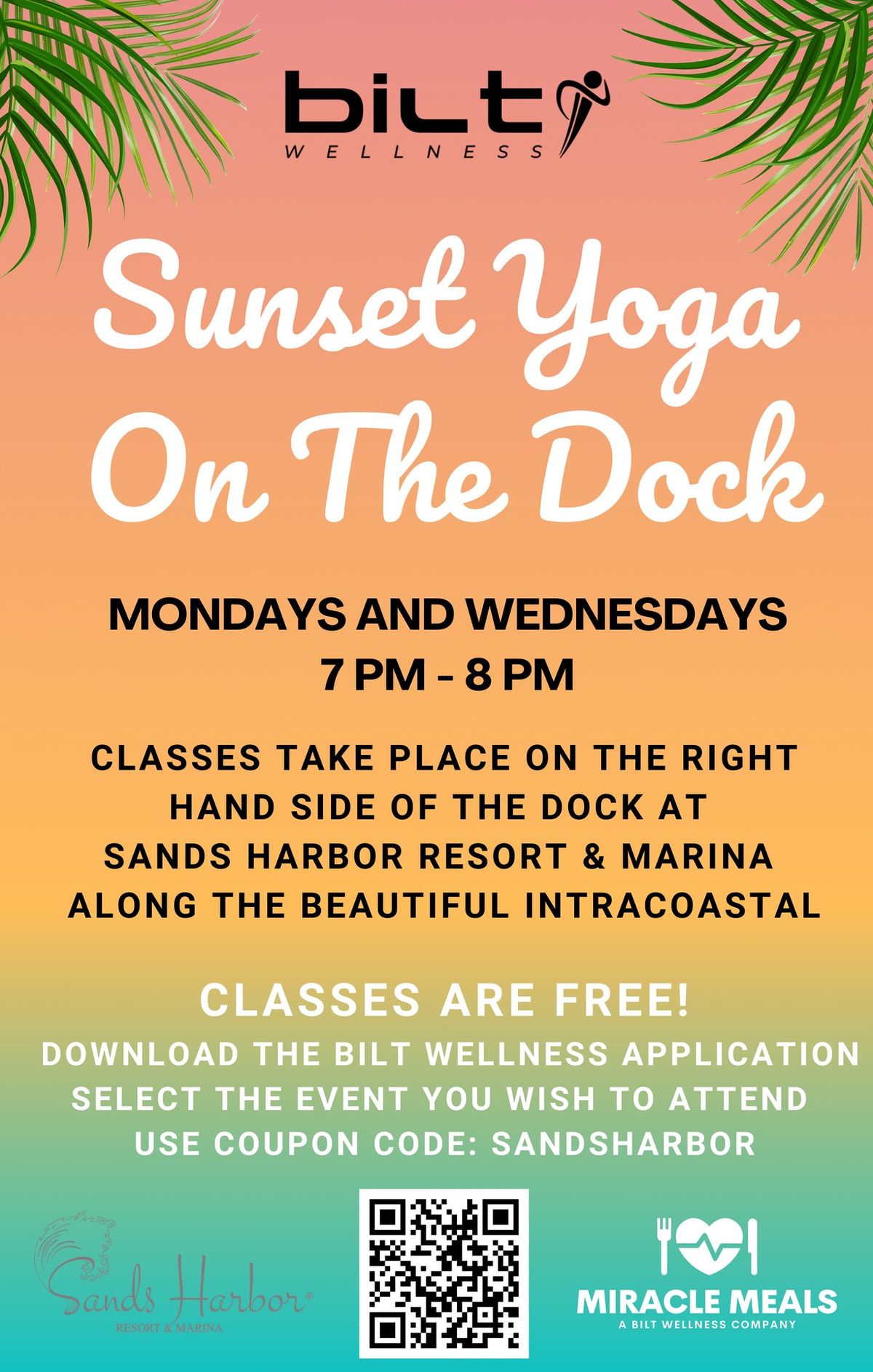 Sunset Yoga Class