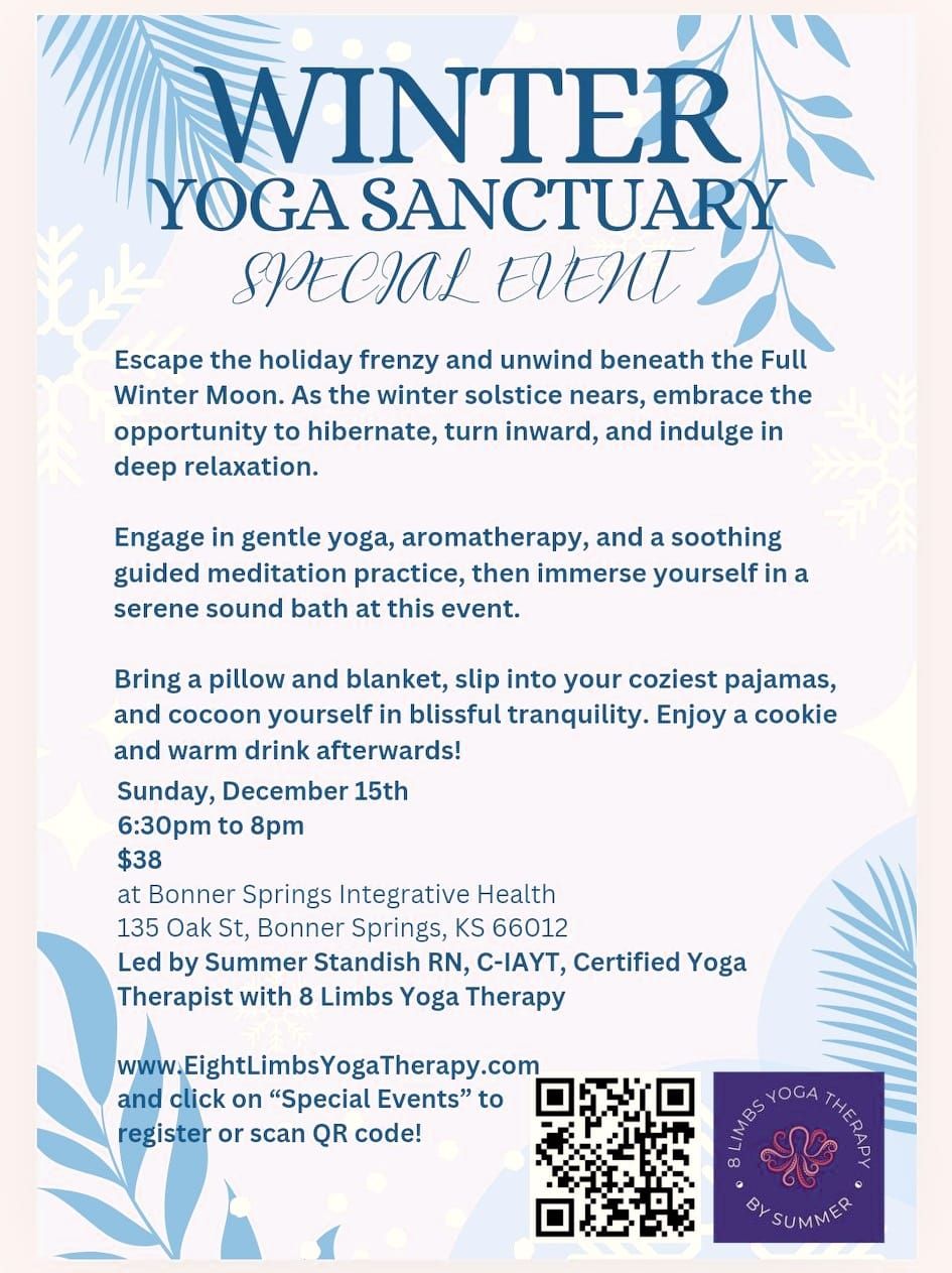 Winter Yoga Sanctuary Special Yoga Event