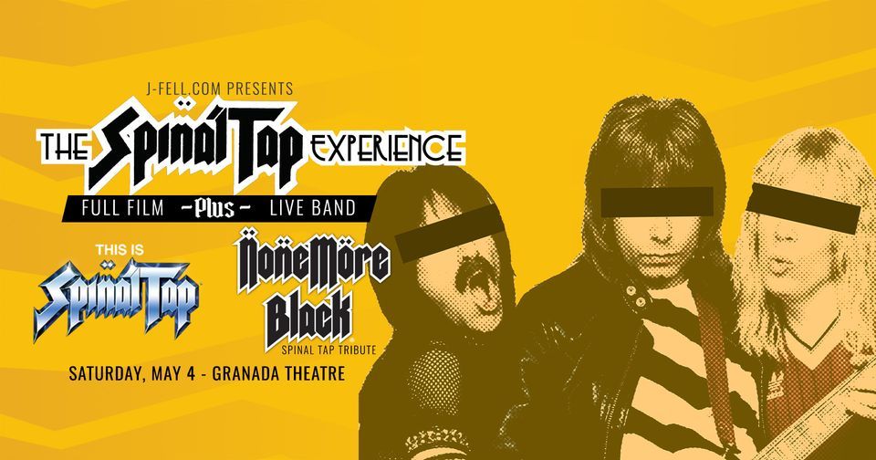 The Spinal Tap Experience featuring None More Black at Granada Theatre