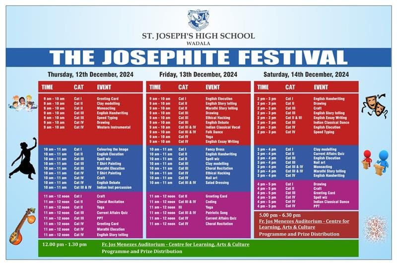 The Josephite Festival 2024-25