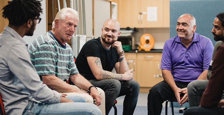 Gorton Men\u2019s Circle: A Safe Place to Talk with Other Men, Free from Advice, Judgement or Commitment