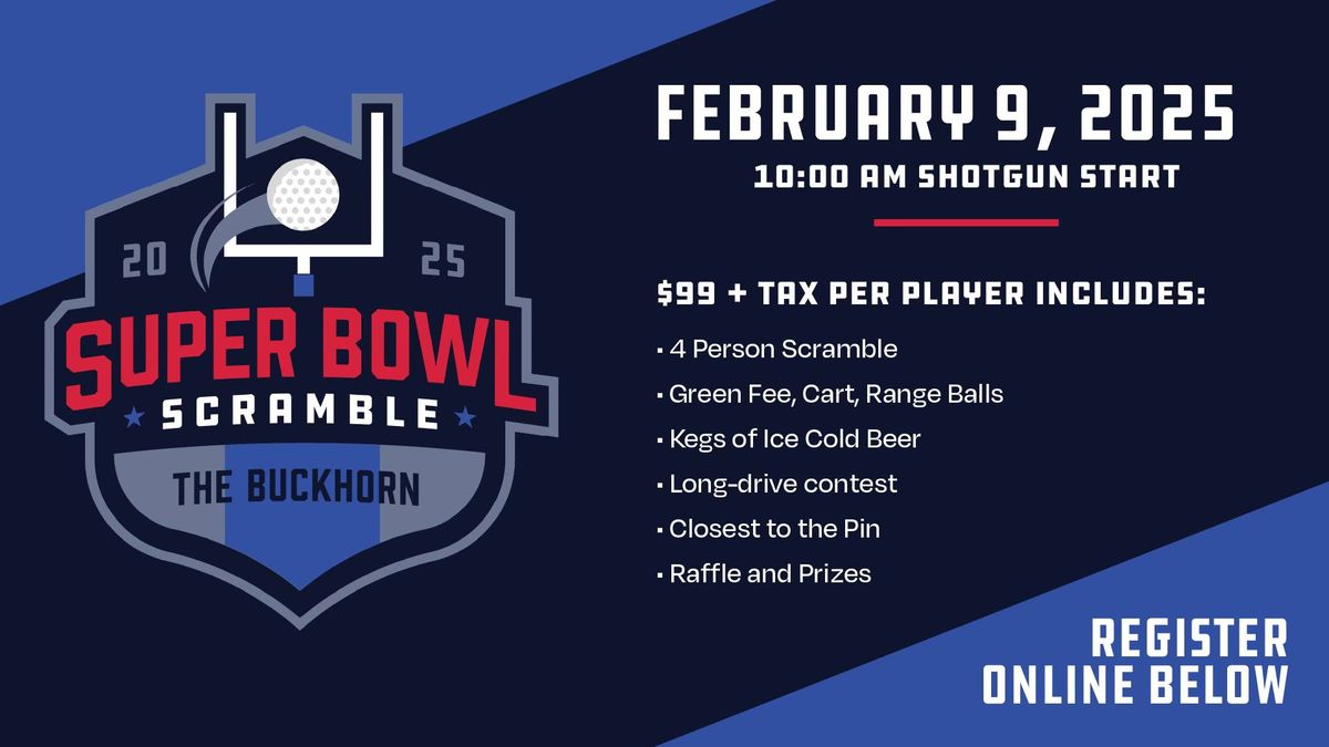 2025 Super Bowl Golf Scramble