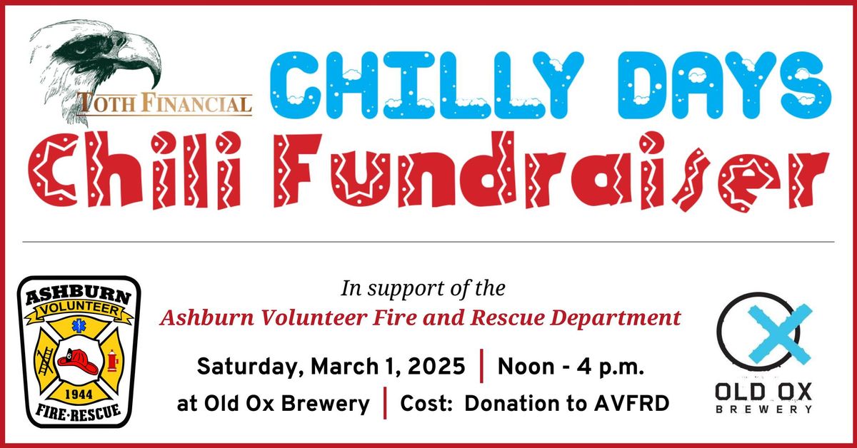 Chilly Days Chili Fundraiser