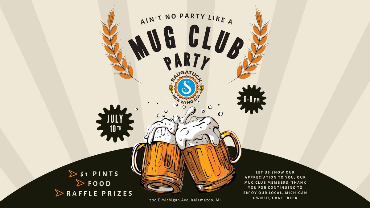 Mug Club Member Appreciation Party