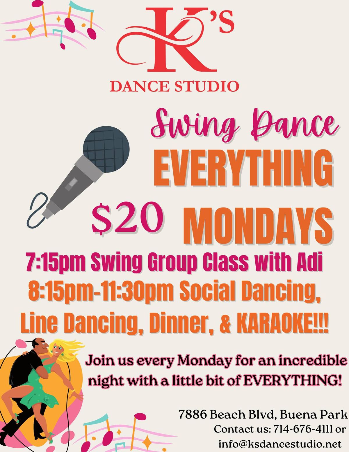 West Coast Swing Mondays