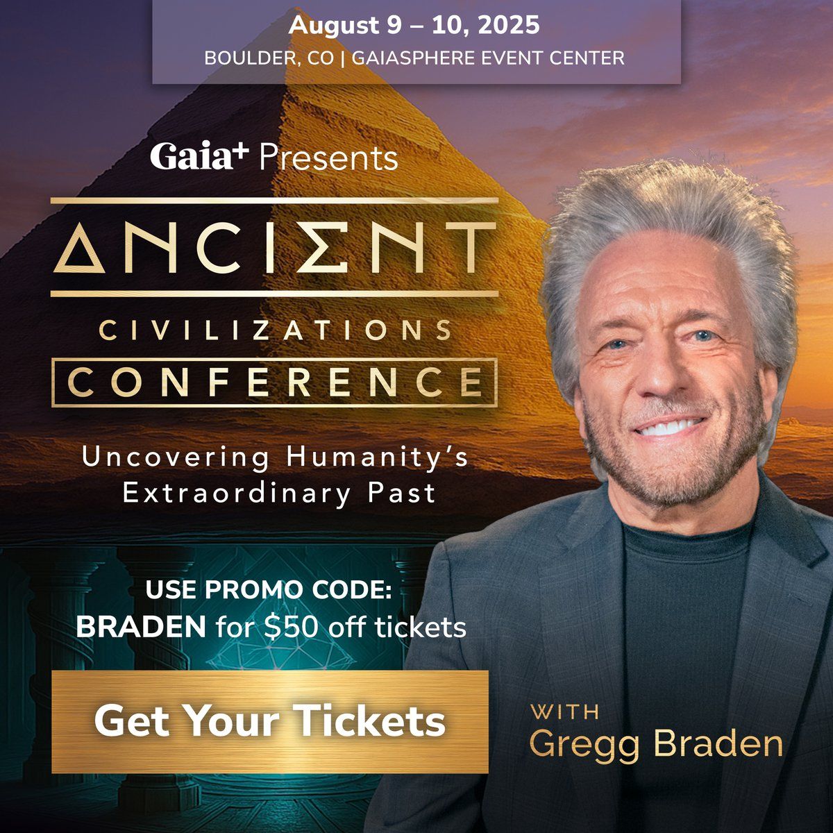 Gregg Braden at Saban Theatre