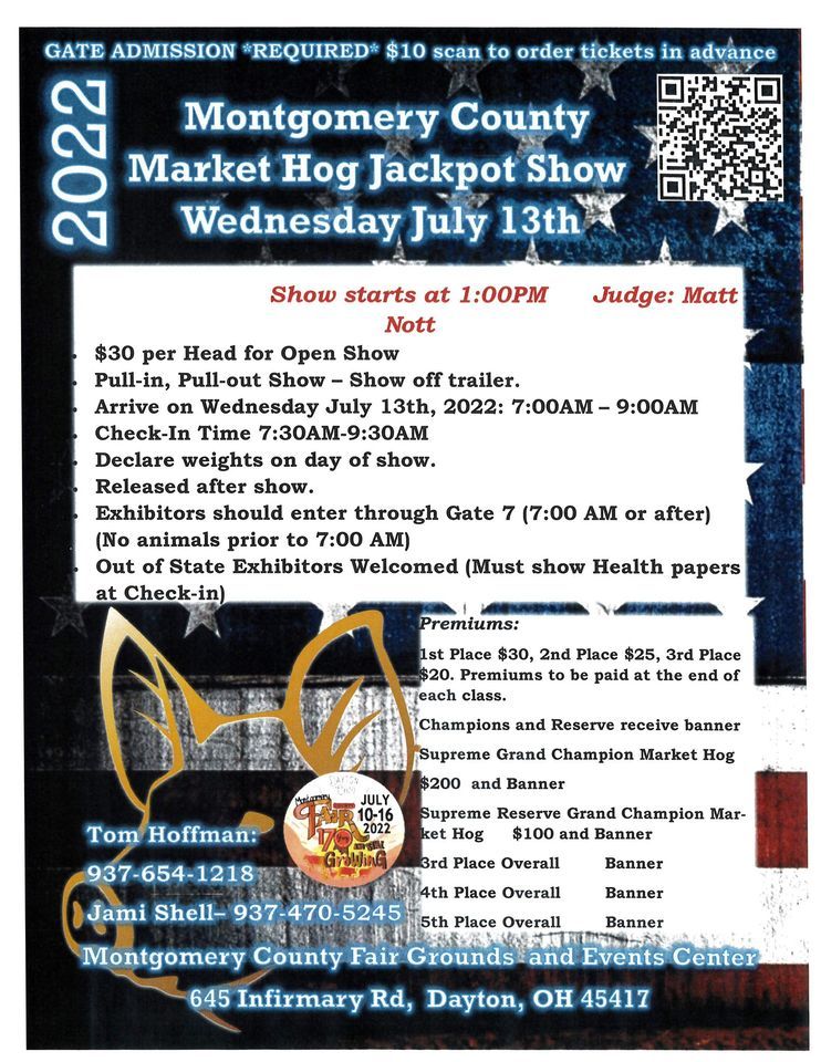 Market Hog Jackpot Swine Show