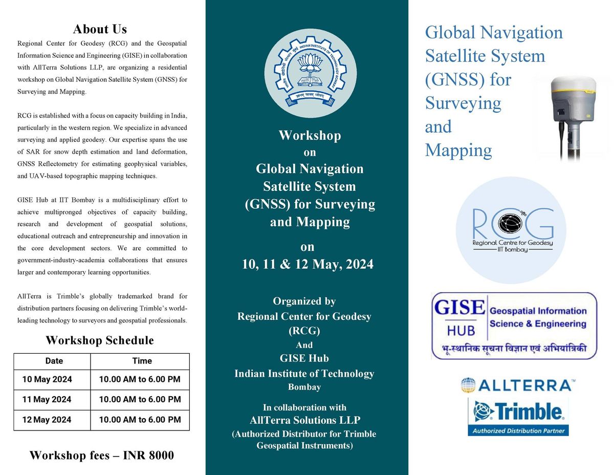 Workshop Global Navigation Satellite System (GNSS) for Surveying and Mapping