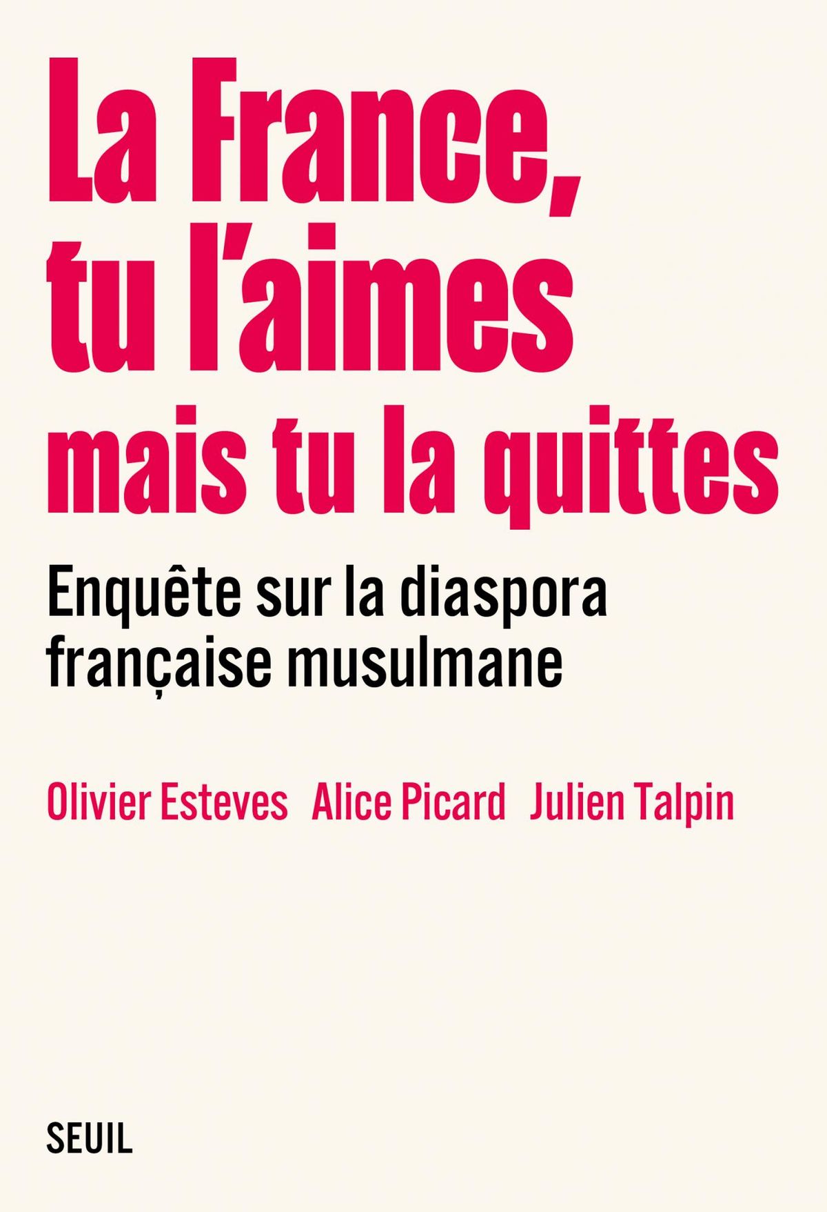 "La France, tu l'aimes mais tu la quittes" - Rencontre avec Julien Talpin