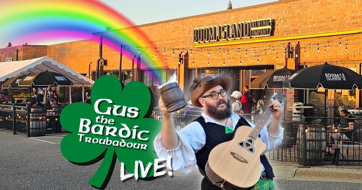 Gus the Bard LIVE at Boom Island Brewing Co.