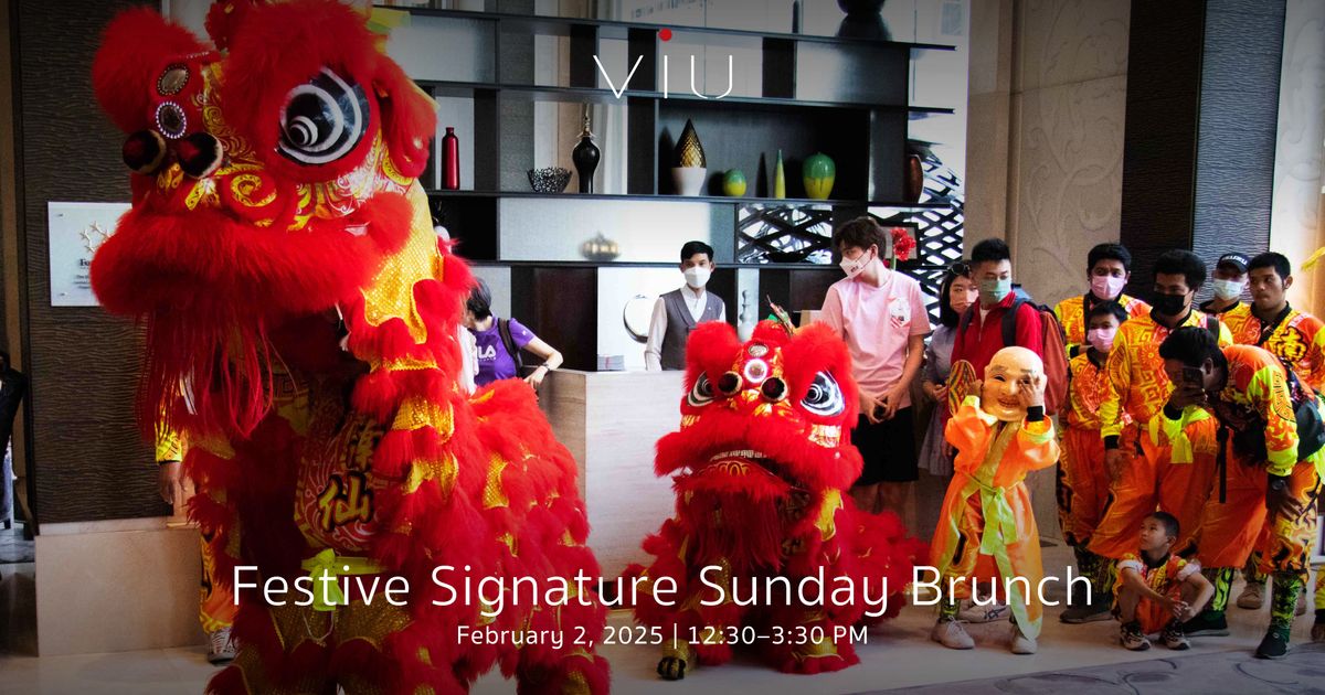 Festive Signature Sunday Brunch