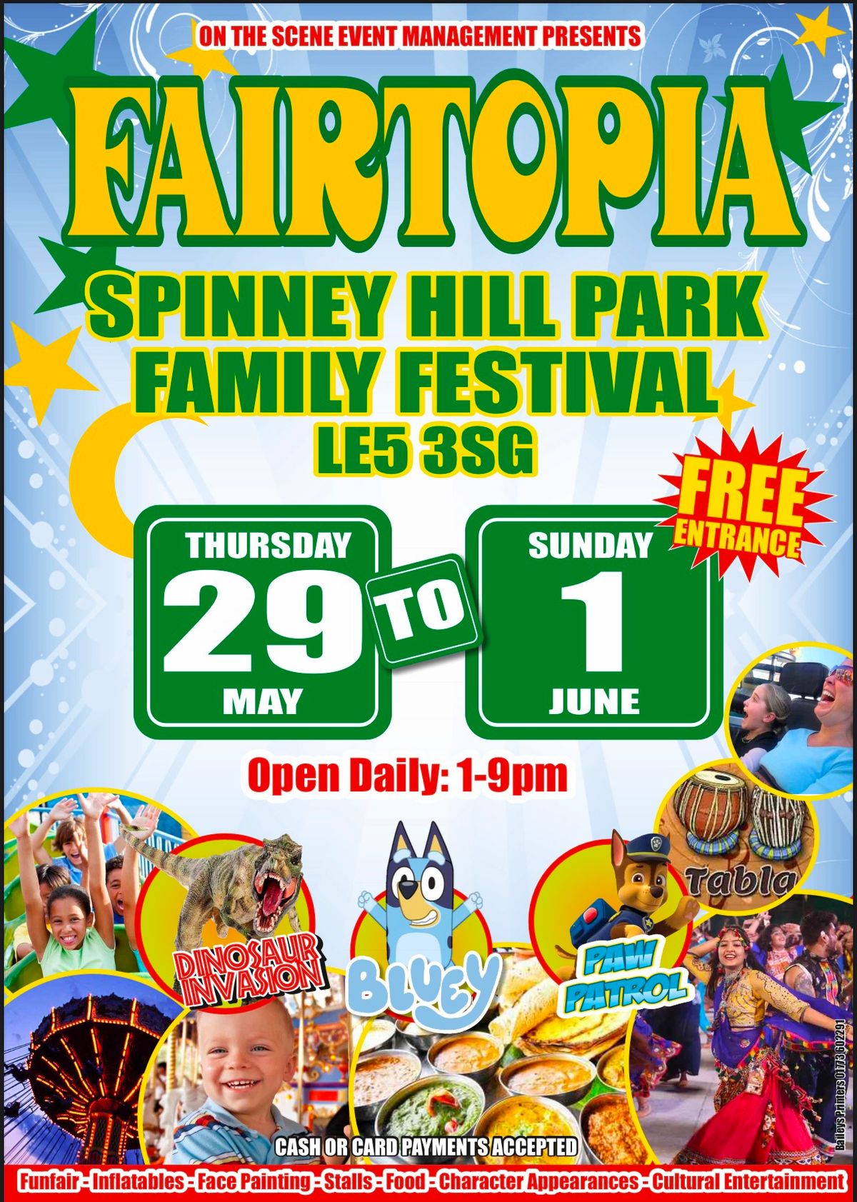 Fairtopia brings you the Spinney Hill Family Festival