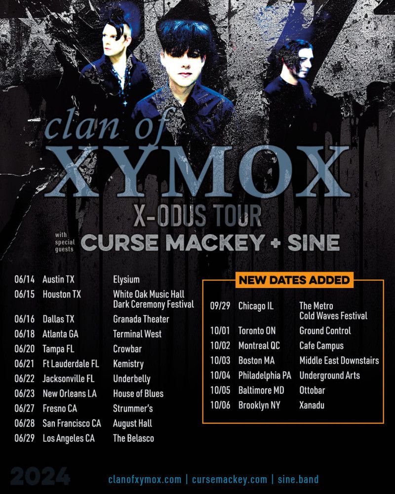 Clan Of Xymox with Curse Mackey