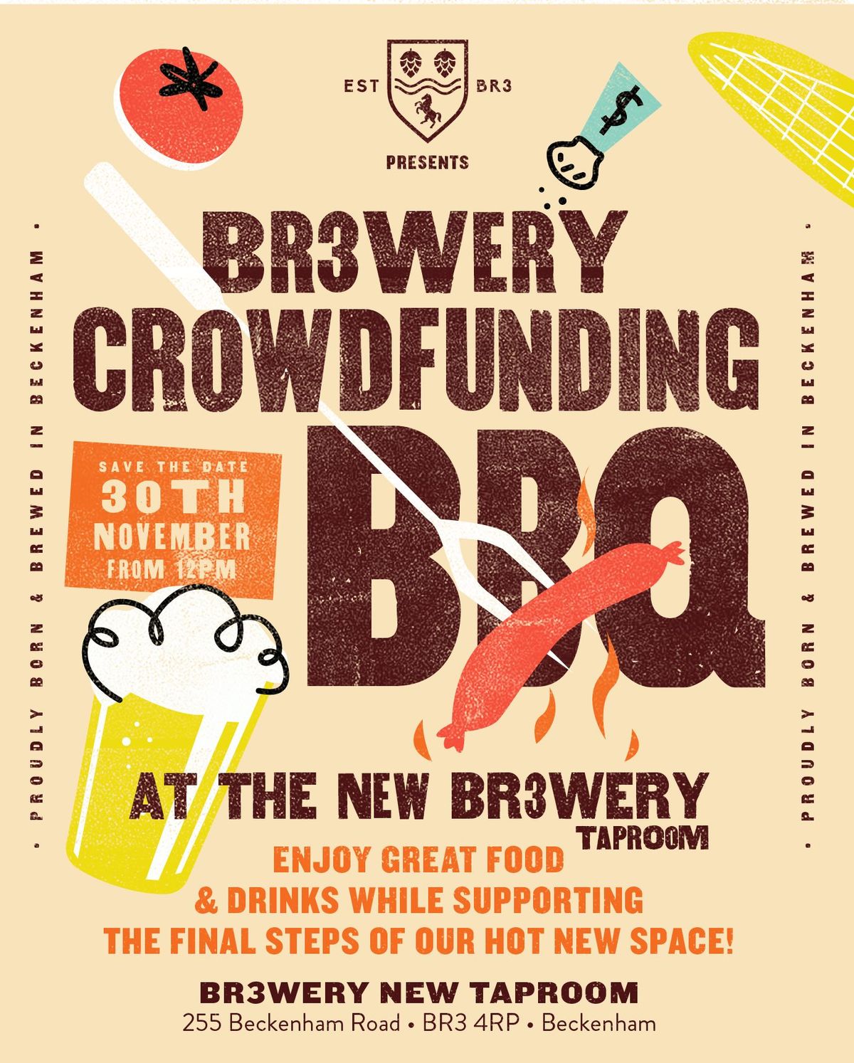 BR3WERY CROWDFUNDING BBQ