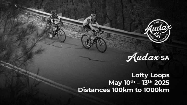 Audax SA Lofty Loops 2025