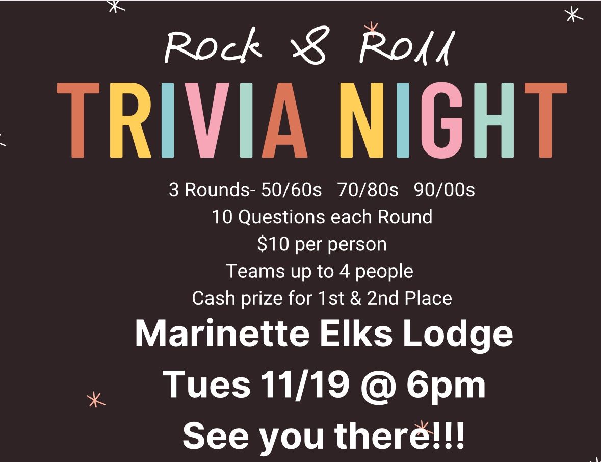 Our first Music Trivia contest!!