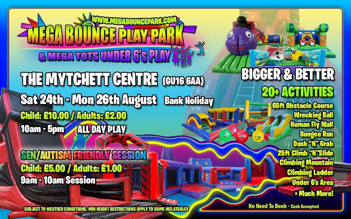 Mega Bounce Play Park - The Mytchett Centre