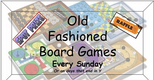 Old fashioned Board Games