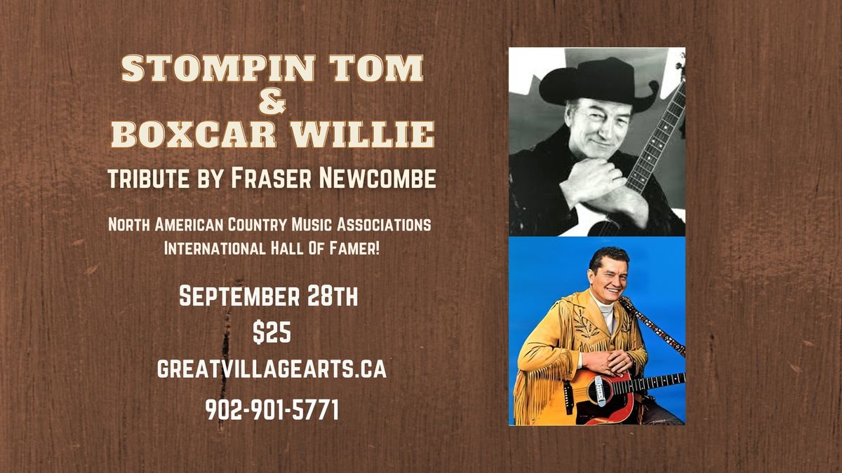 Stompin' Tom & Boxcar Willie tribute by Fraser Newcombe