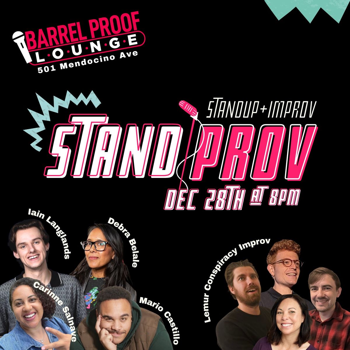 StandUp + Improv = STANDPROV | Downtown Santa Rosa Good Times