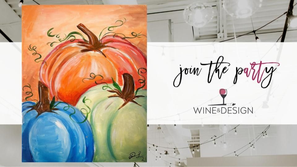 Colorful Autumn Pumpkins | Wine & Design