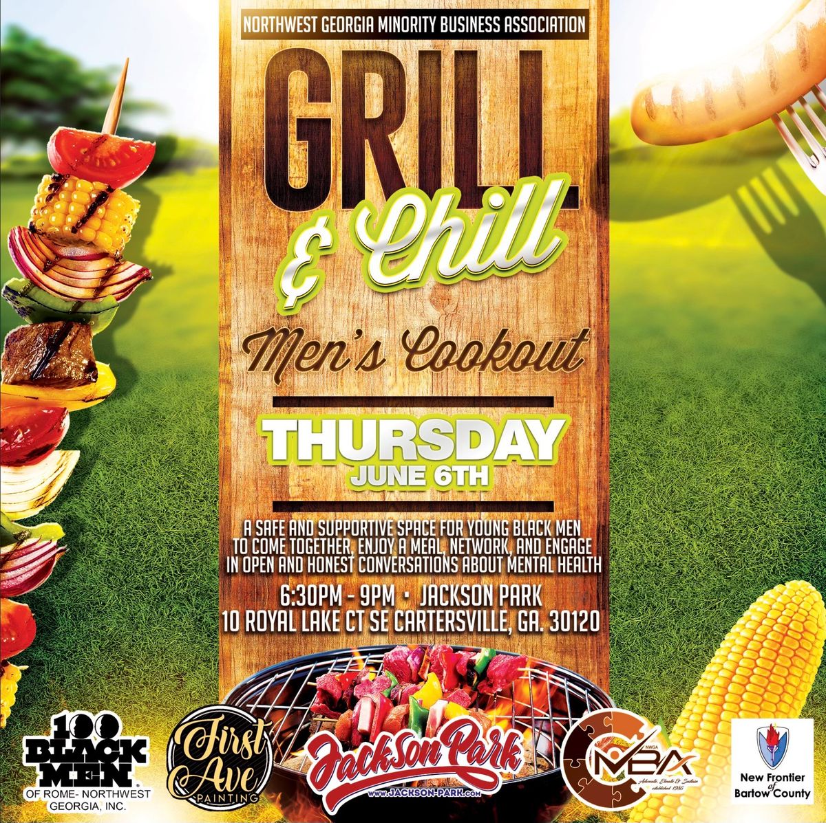 MBA AFTER DARK: GRILL & CHILL MEN\u2019S COOKOUT 