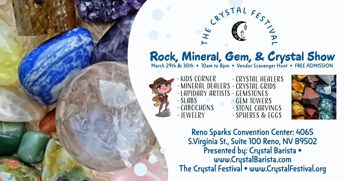 Crystal Festival - A Rock, Mineral, Gem, & Crystal Show 