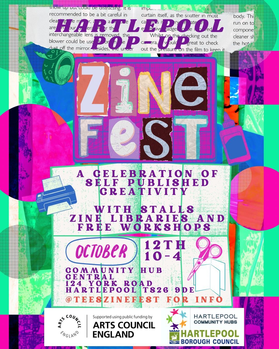 Hartlepool Pop-up Zine Fest