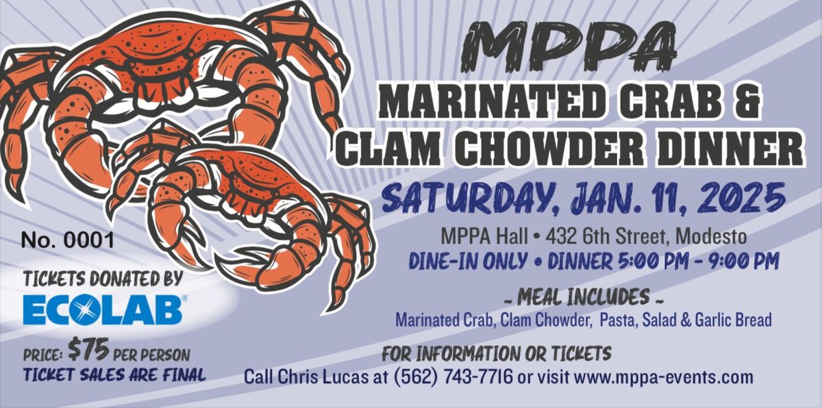 MARINATED CRAB & CLAM CHOWDER DINNER