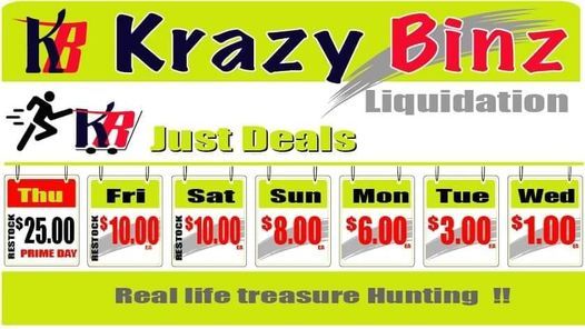 Krazy Binz- Edmonton GRAND OPENING