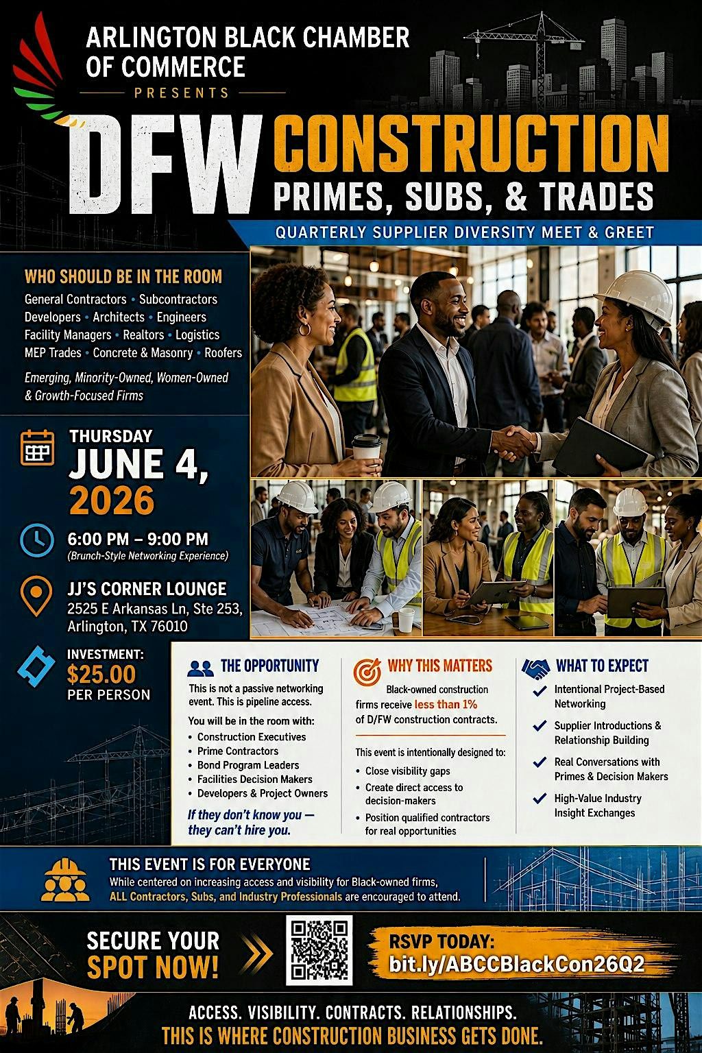 DFW CONSTRUCTION NETWORK EXCHANGE: PRIMES, SUBS, & TRADES