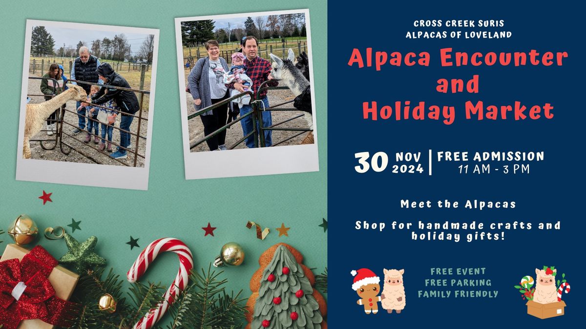 Alpaca Encounter & Holiday Market