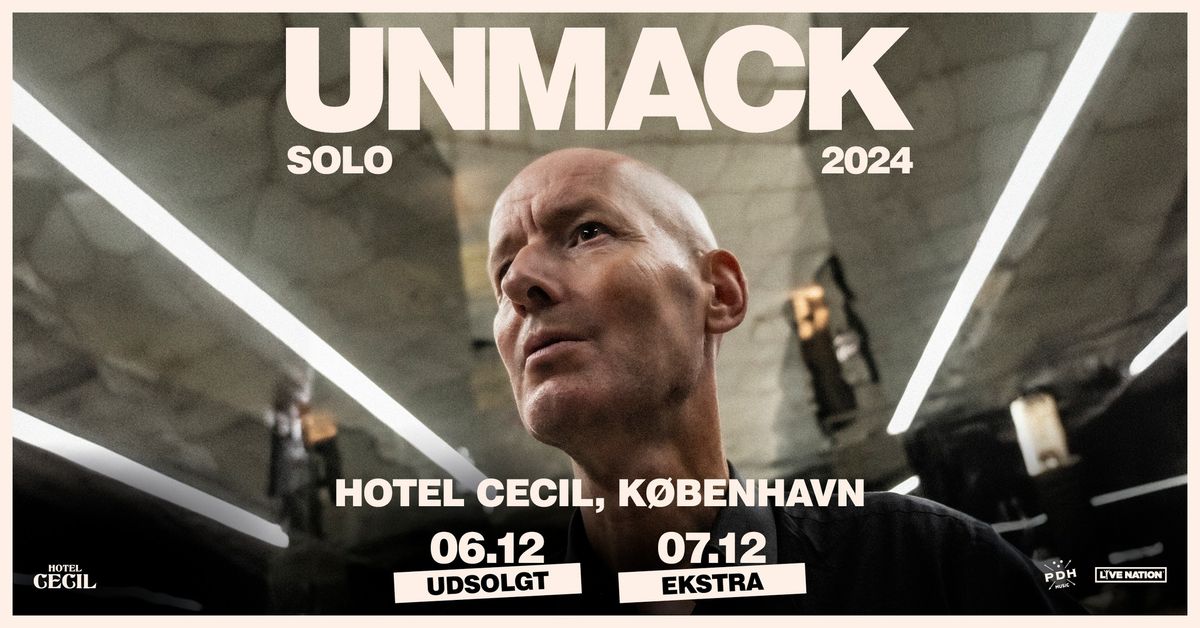 Jens Unmack | Hotel Cecil, K\u00f8benhavn [ekstrakoncert]