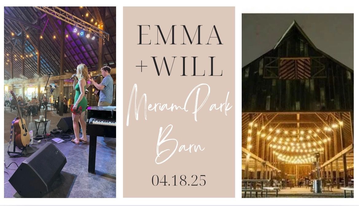 Meriam Park Barn ft Live Music by Emma & Will