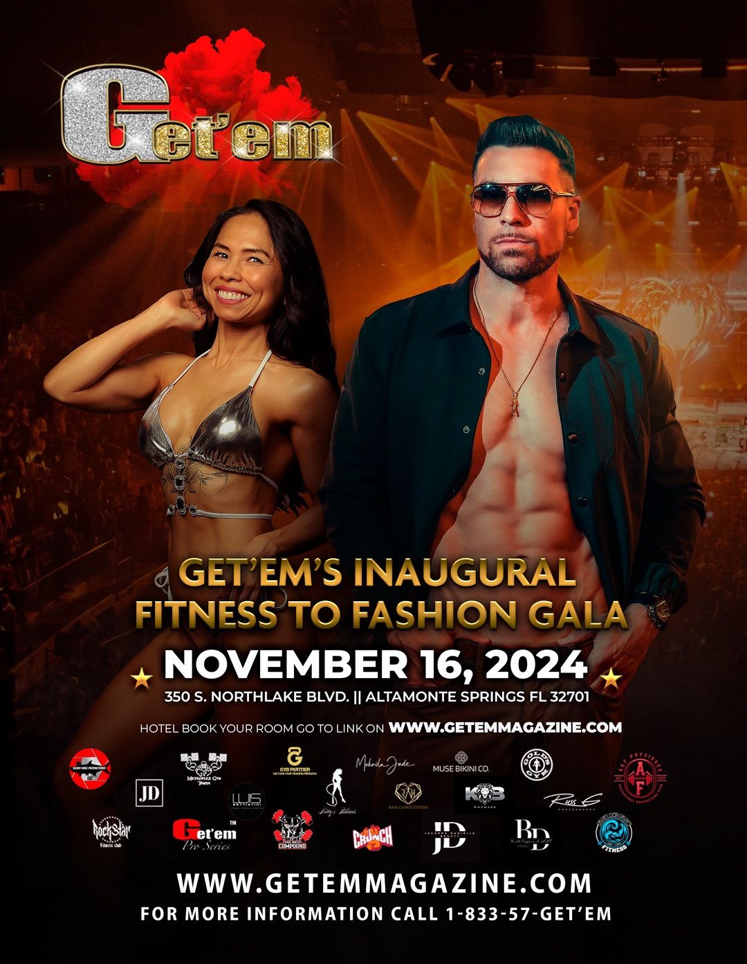 Get\u2019em Magazine\u2019s Inaugural Fitness to Fashion Gala