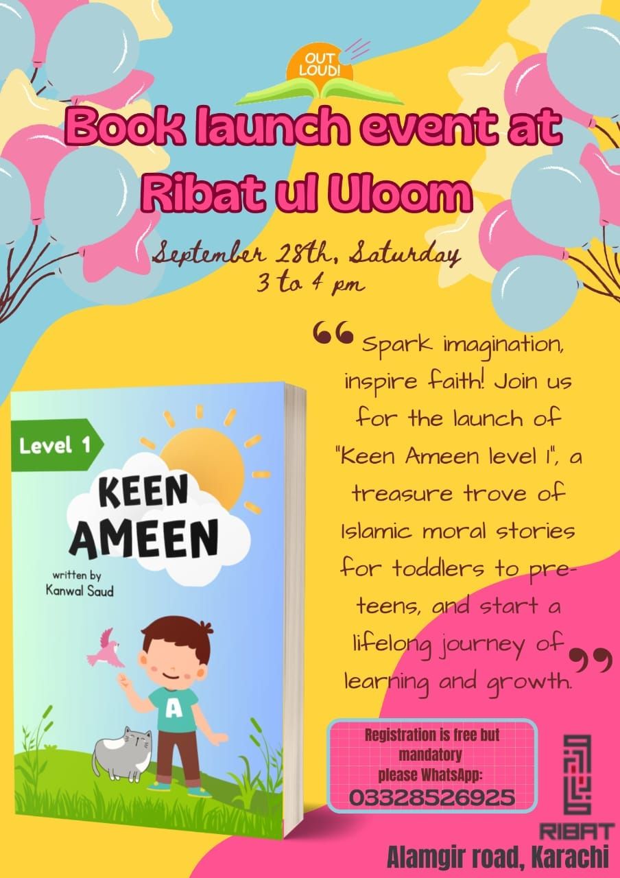 Keen Ameen book launch