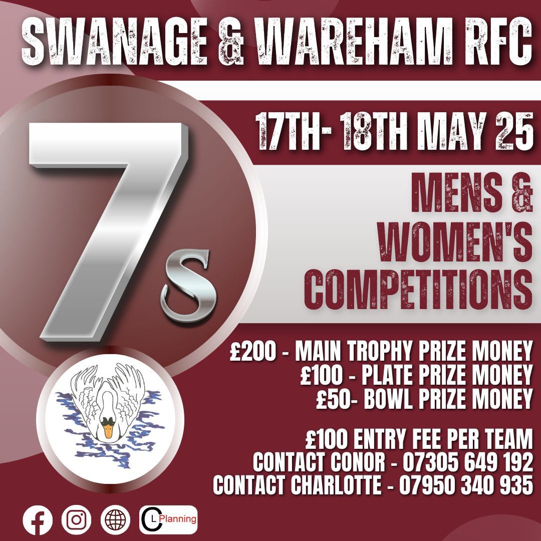 Swanage & Wareham RFC \u2013  7s Weekend 2025