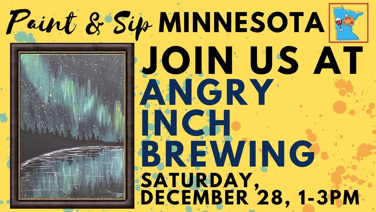 December 28 Paint & Sip at Angry Inch Brewing