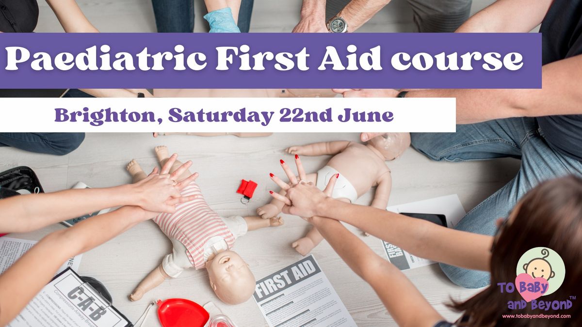 Paediatric First Aid course for childcare professionals